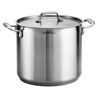 GreenPan Rio 6qt Covered Stock Pot with Strainer - Black 6 qt