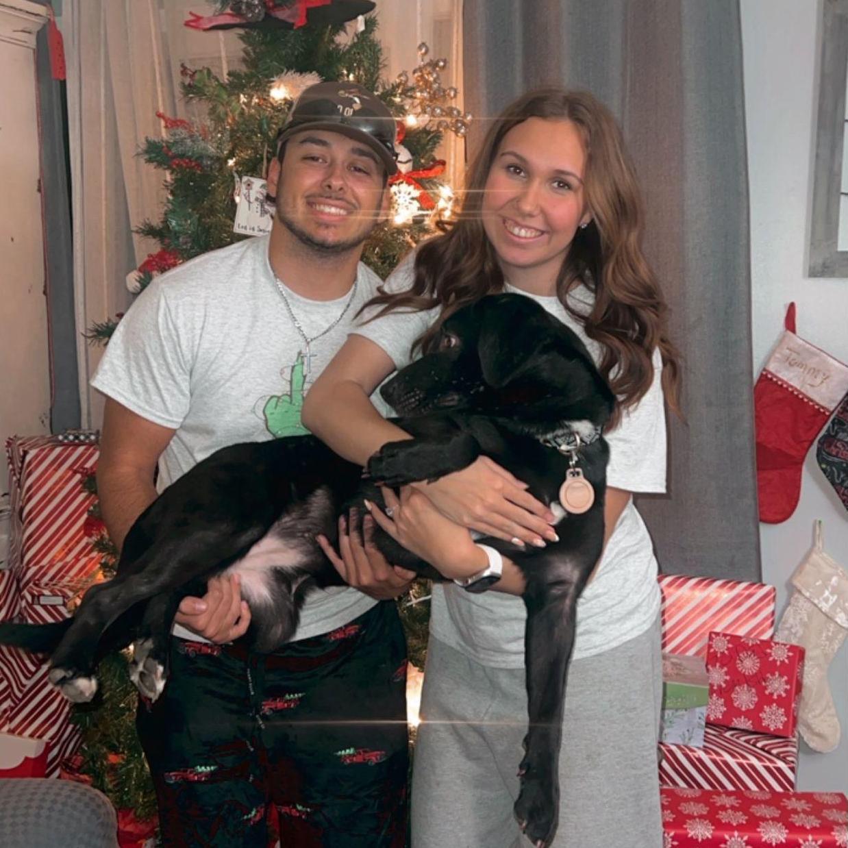 2nd christmas together, 1st with zozo