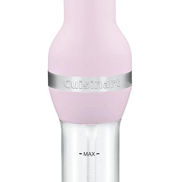 Cuisinart CCP-10PK Electric Cookie Press with 12 Discs and 8 Decorating Tips, Pink