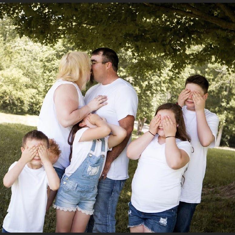 The kids said no kissing... 