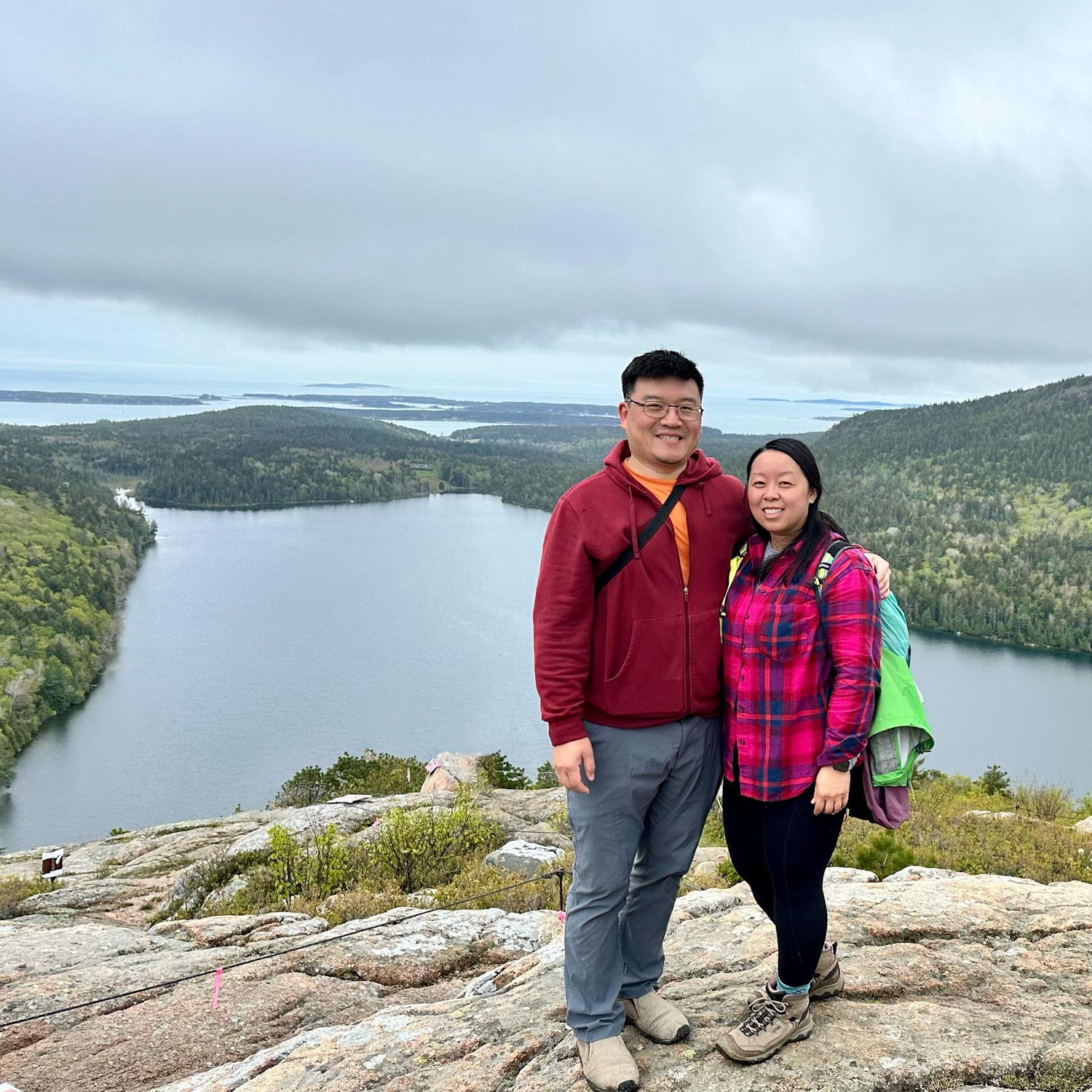 We live for a challenging hike with a beautiful view.