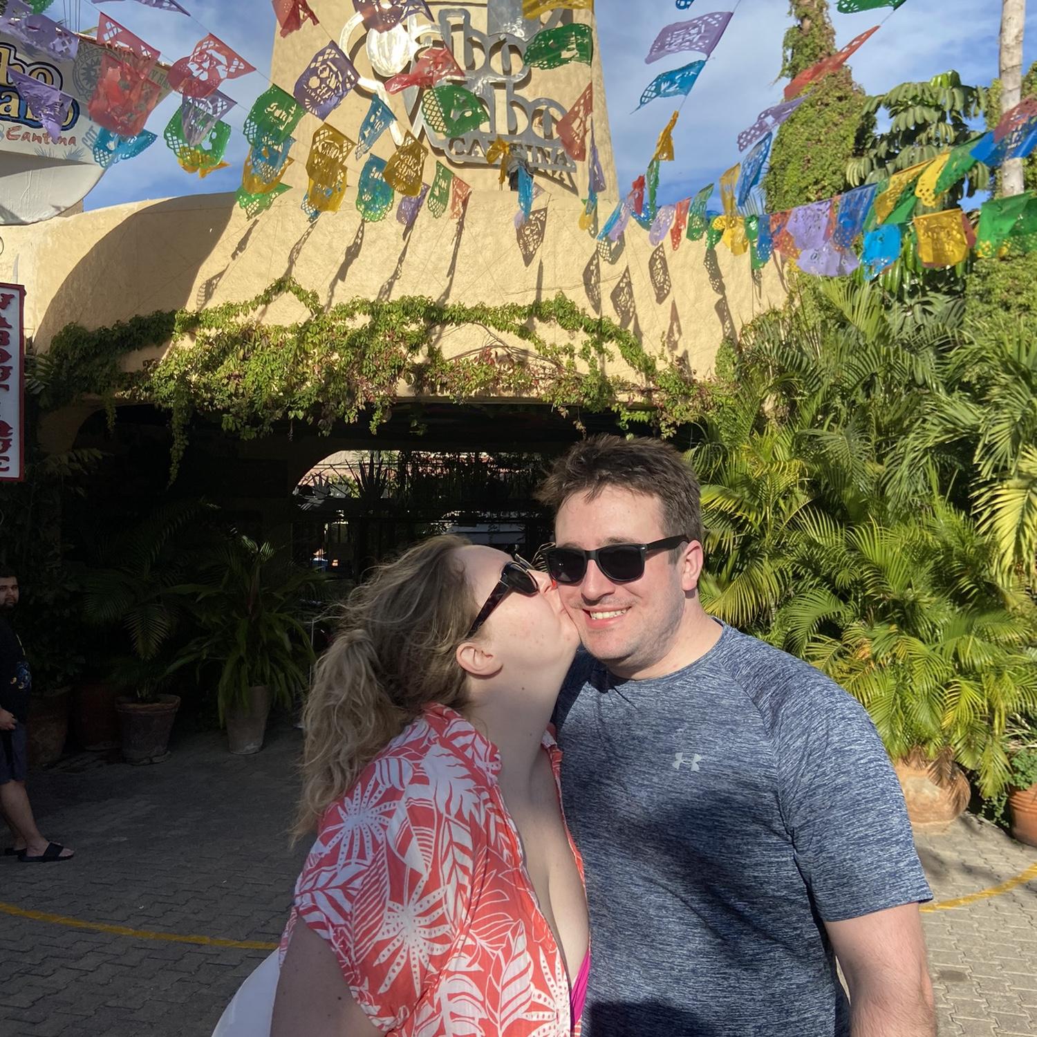 Brad & Amber Dawn in Cabo, 2022