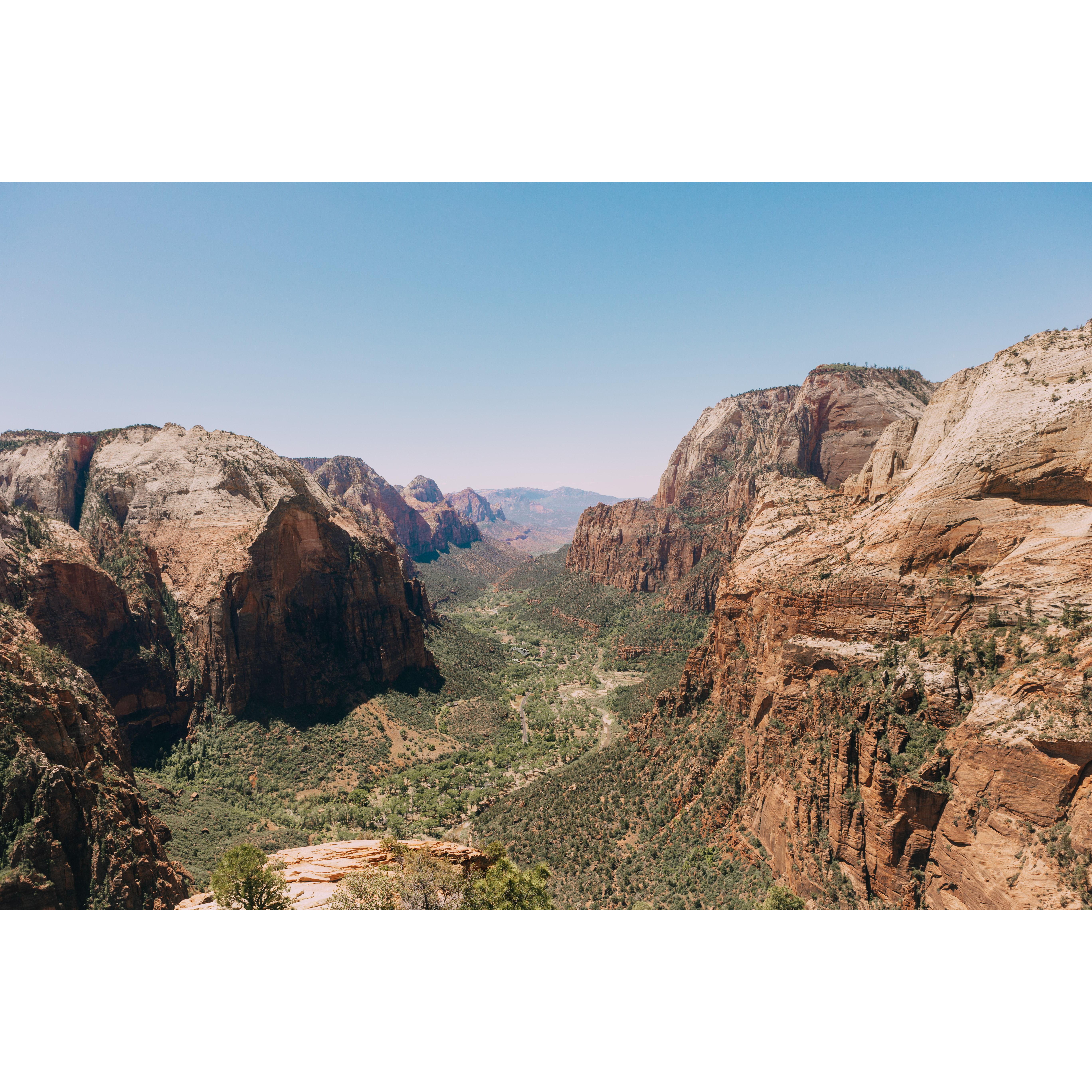 We hiked Angels Landing in Zion!