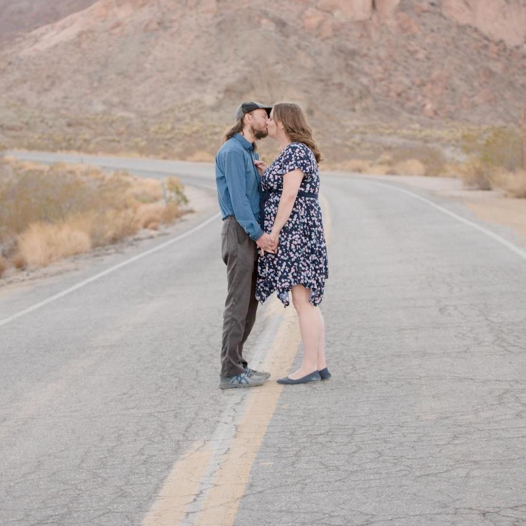 Don't be like us and kiss in the street, kids!