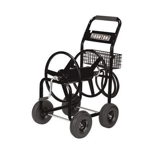 Ironton Garden Hose Reel Cart - Holds 5/8in. x 300ft. Hose
