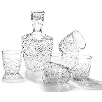7 Piece Whiskey Decanter