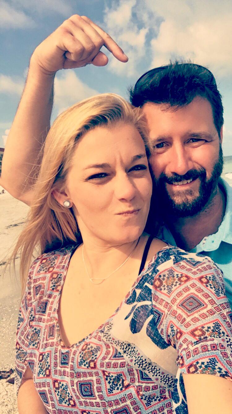 The one time Johnny found more shark teeth than Kailyn.