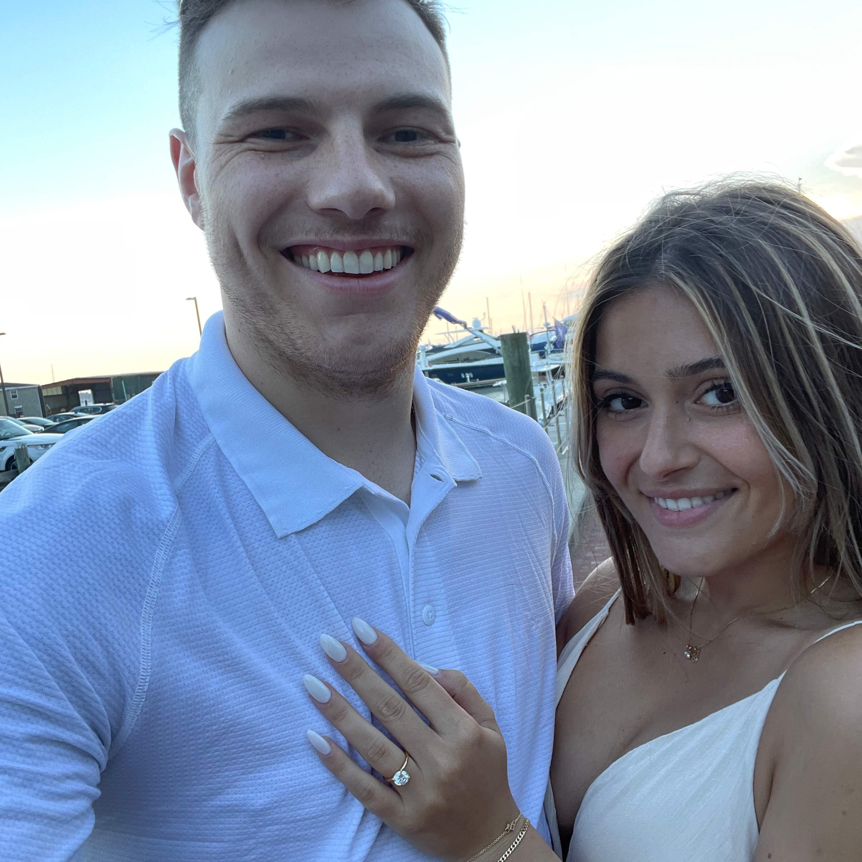 Right after we got engaged!