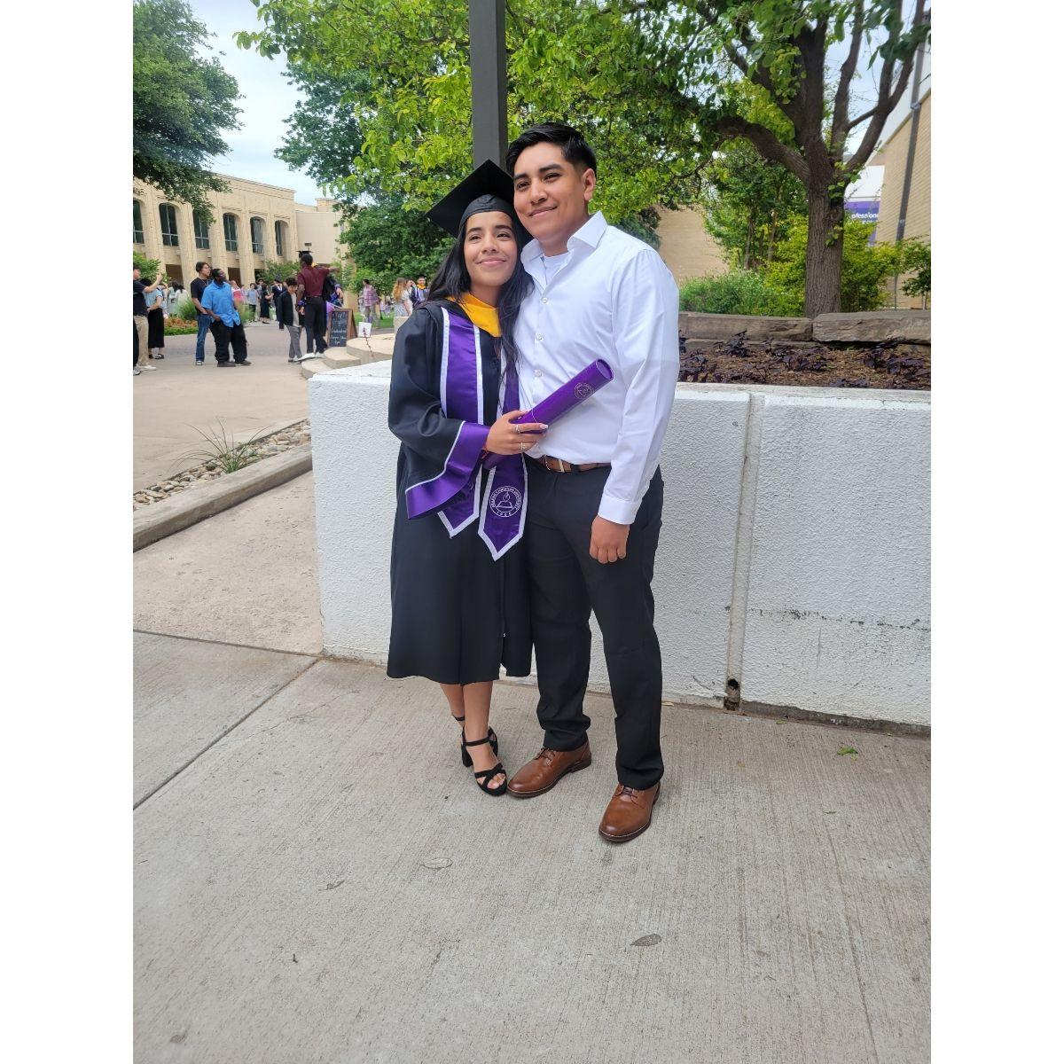 When I graduated college (,: