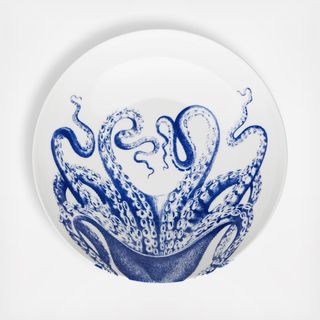 Lucy the Octopus Wide Serving Bowl