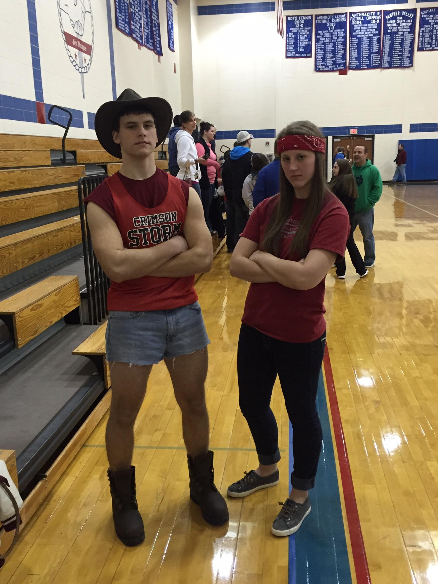 High School Seniors Basketball Game - 2015