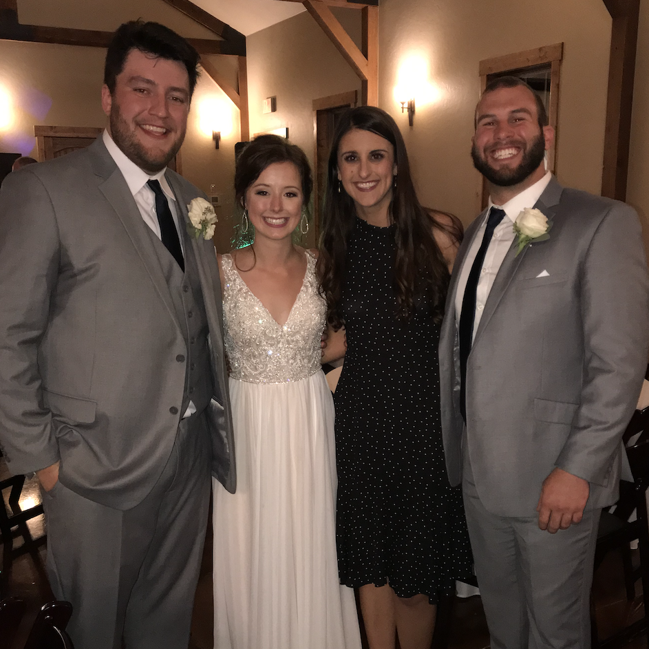 Lucas and Kristen's Wedding, 2019.