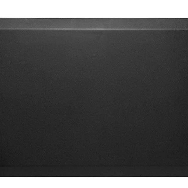 Amcomfy Anti Fatigue Mat Standing Desk Pads Cushioned 7/8 Inches Commercial Floor Mat for Office Standup Desks Garages (Black, 24" x 36" x 7/8")