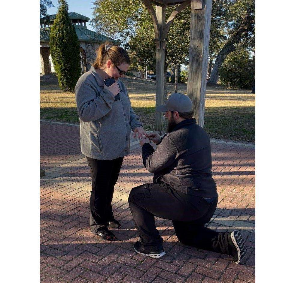 She said yes!