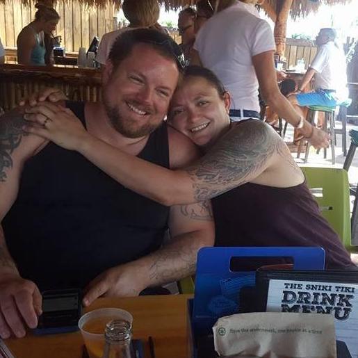 At Captain Kurt's after a long day in the sun.