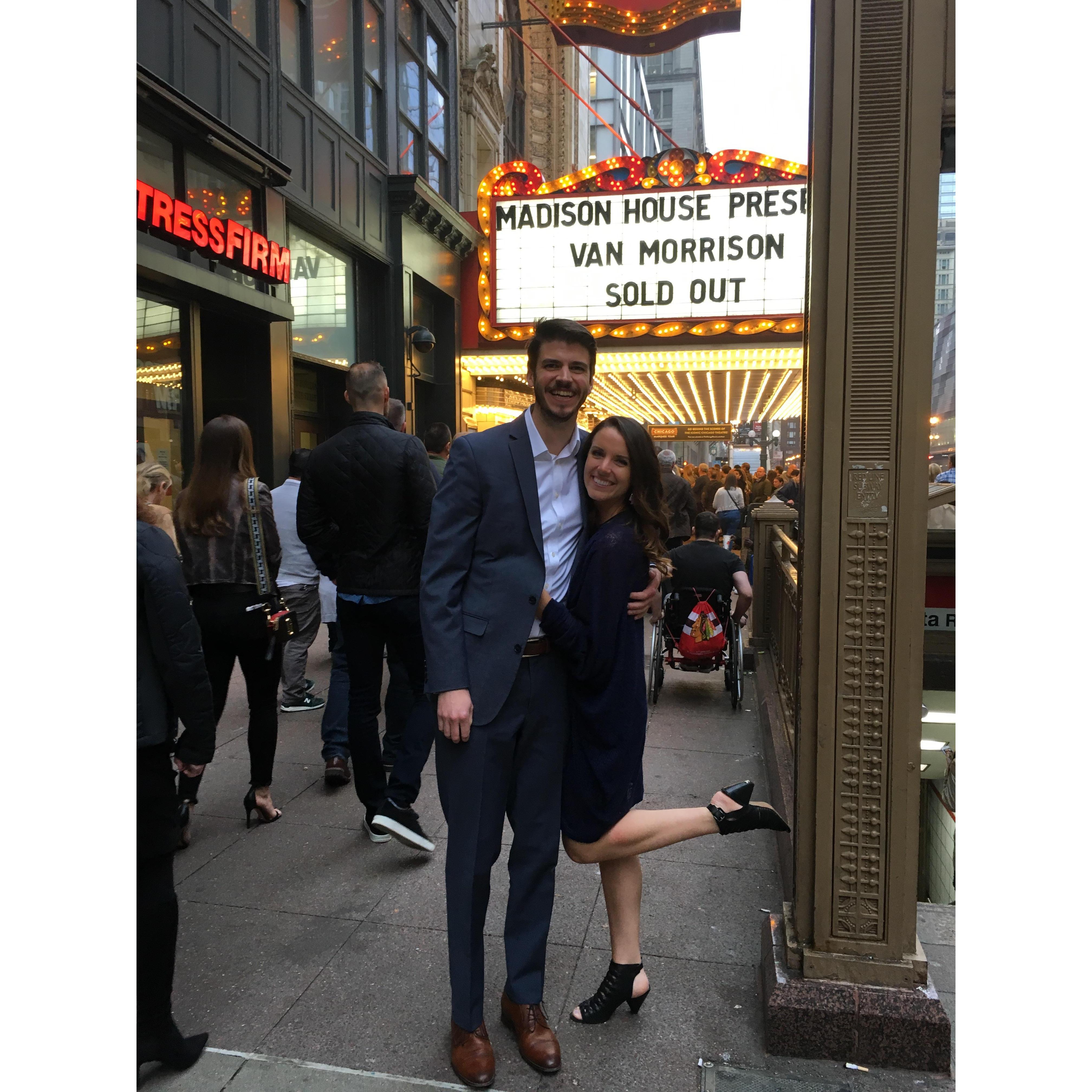 Van Morrison Concert 
Chicago - April, 2019