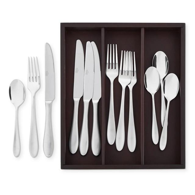 Pantry 36-Piece Flatware Set with Caddy