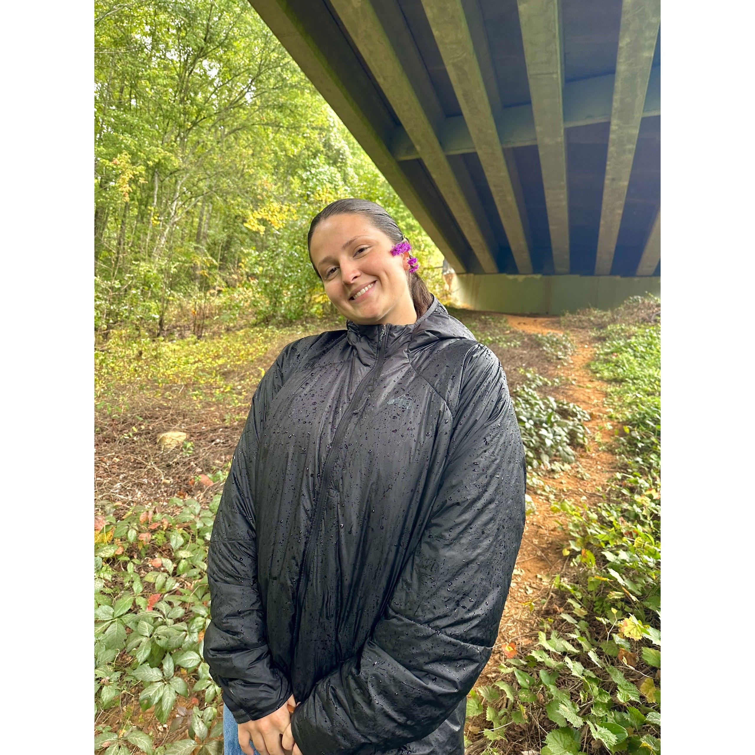 Thank you for the flower Robbie!