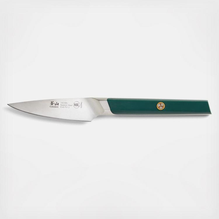 Cangshan Everest Cypress Green 4-Piece Steak Knife Set