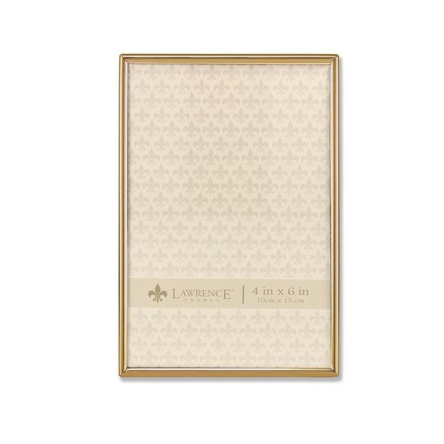 Lawrence Frames Simply Gold Metal Picture Frame - 4" x 6"