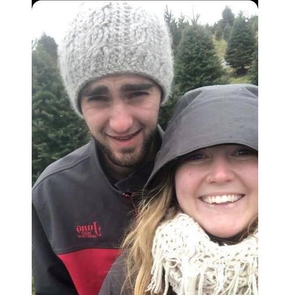 Morgan and Devin have a tradition of cutting down their Christmas tree every year. This year was no exception.