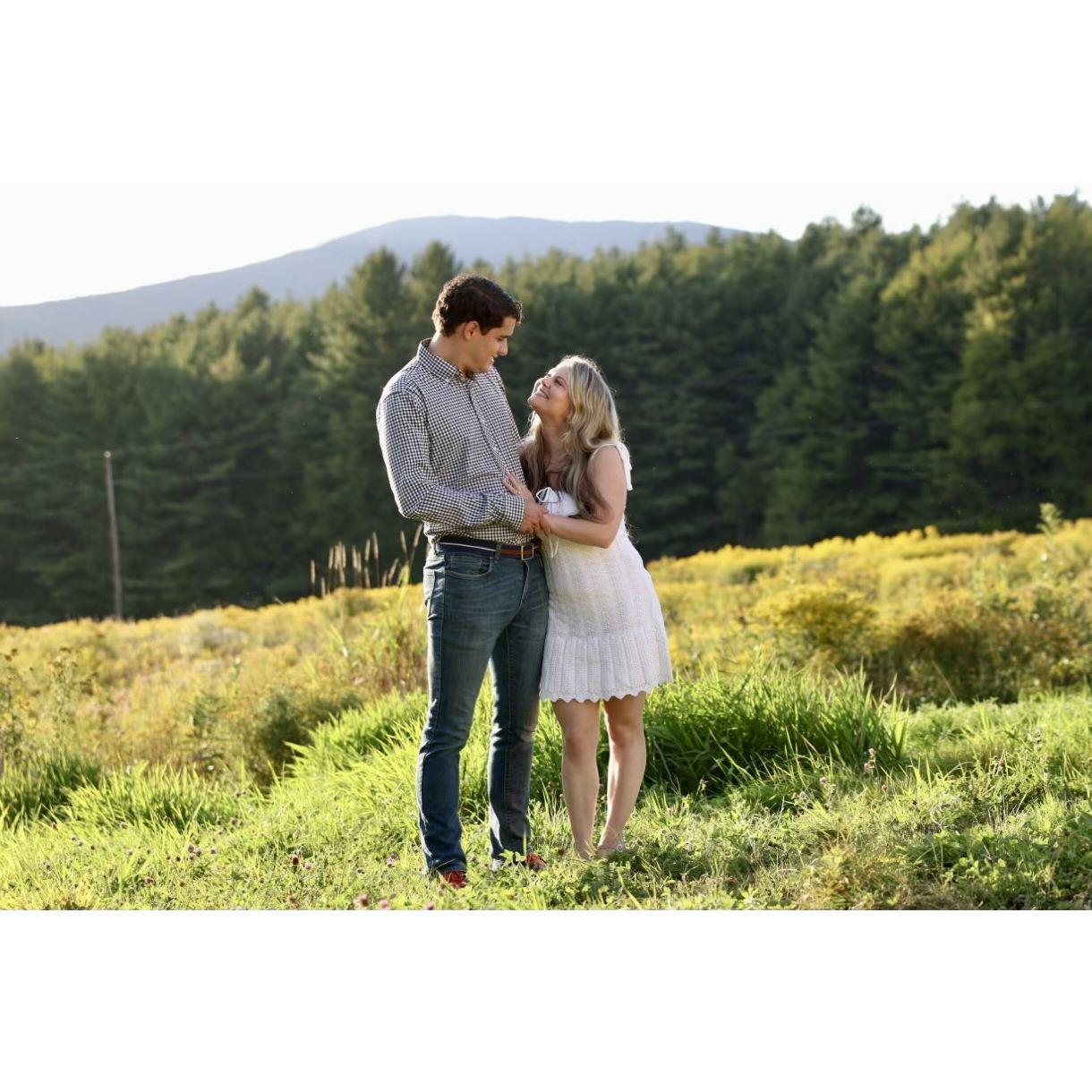 From our engagement shoot in Vermont!!
