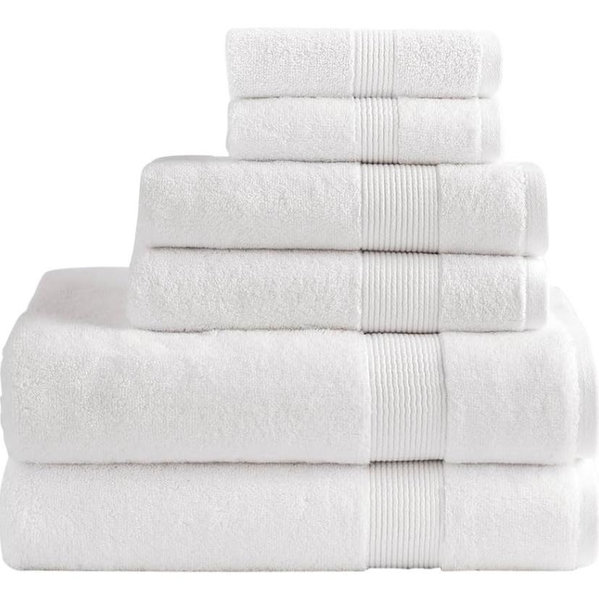 2 Hand Towels - Under The Canopy Organic Cotton Classic Towels - White - 2 Hand Towels