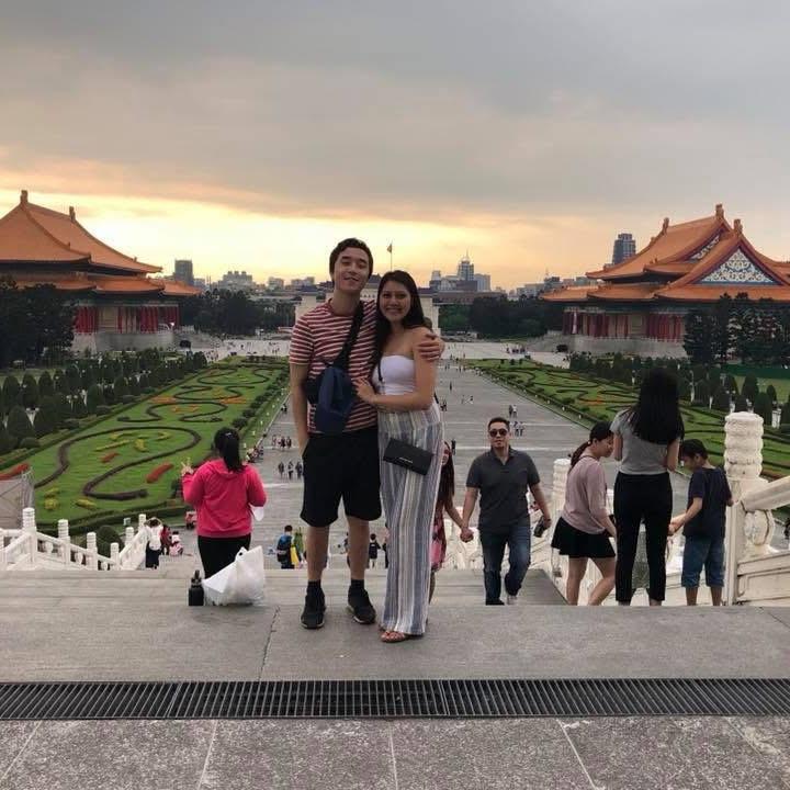 Leyna visited Ryan when he studied abroad in Taiwan