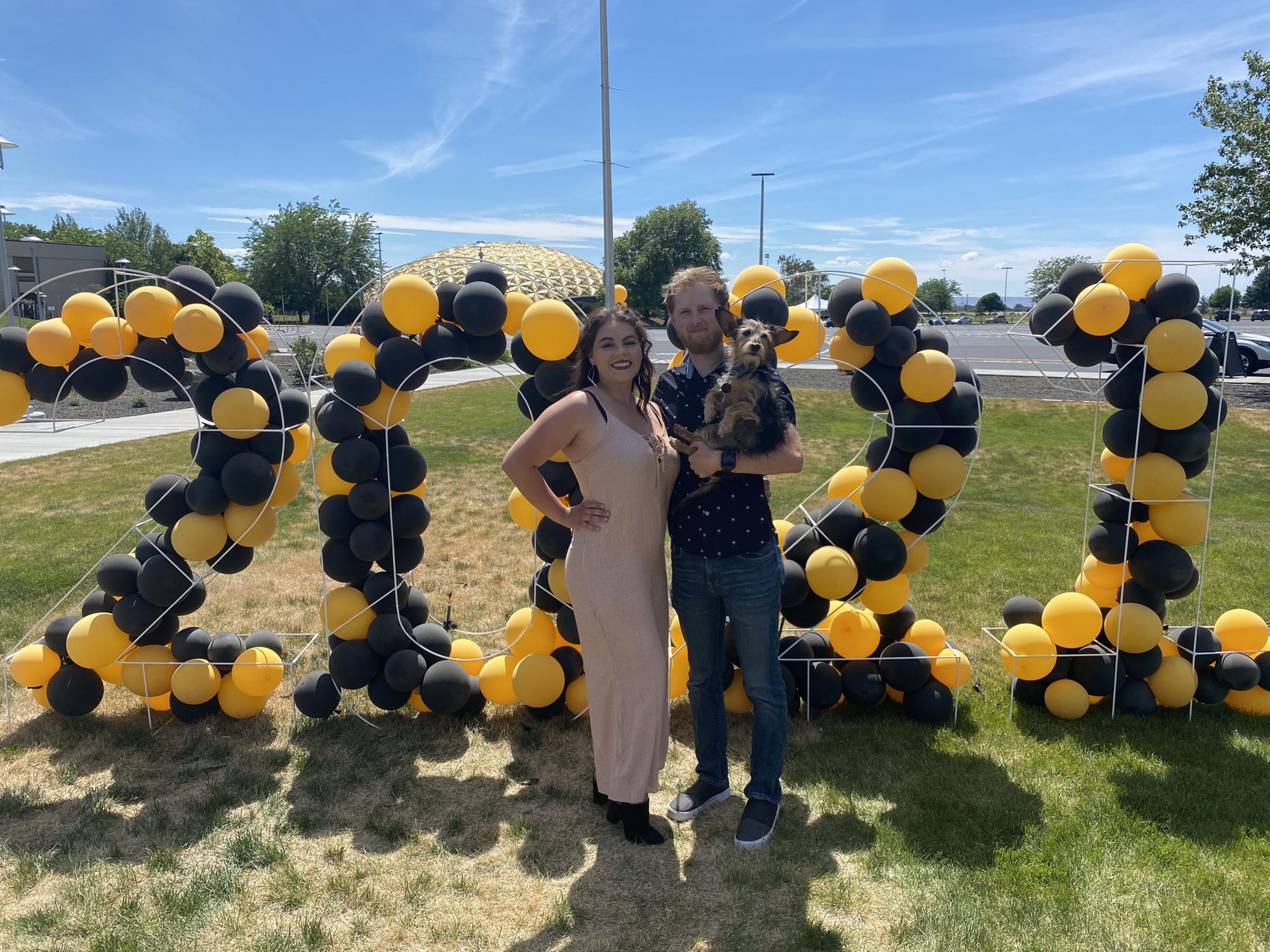 You were by my side when I finally finished nursing school