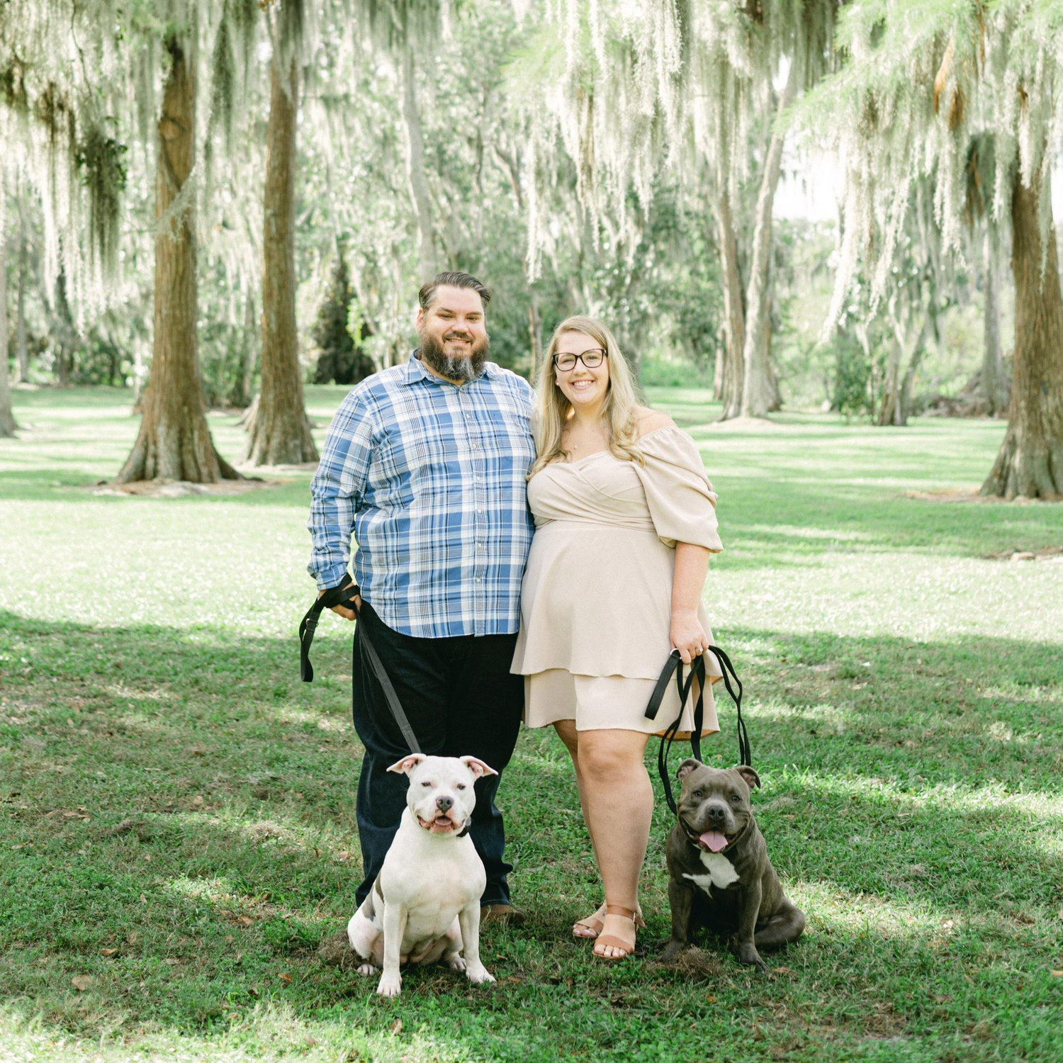 Mamie and Roscoe are excited Mom and Dad are getting married