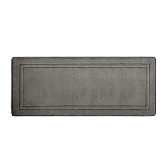 Smart Dry™ 24" x 58" Memory Foam Bath Mat in Charcoal