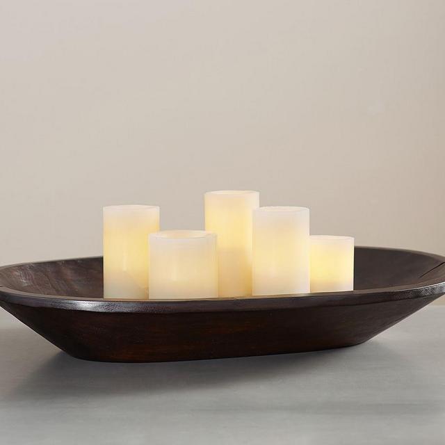 Dough Bowl Candle Tray
