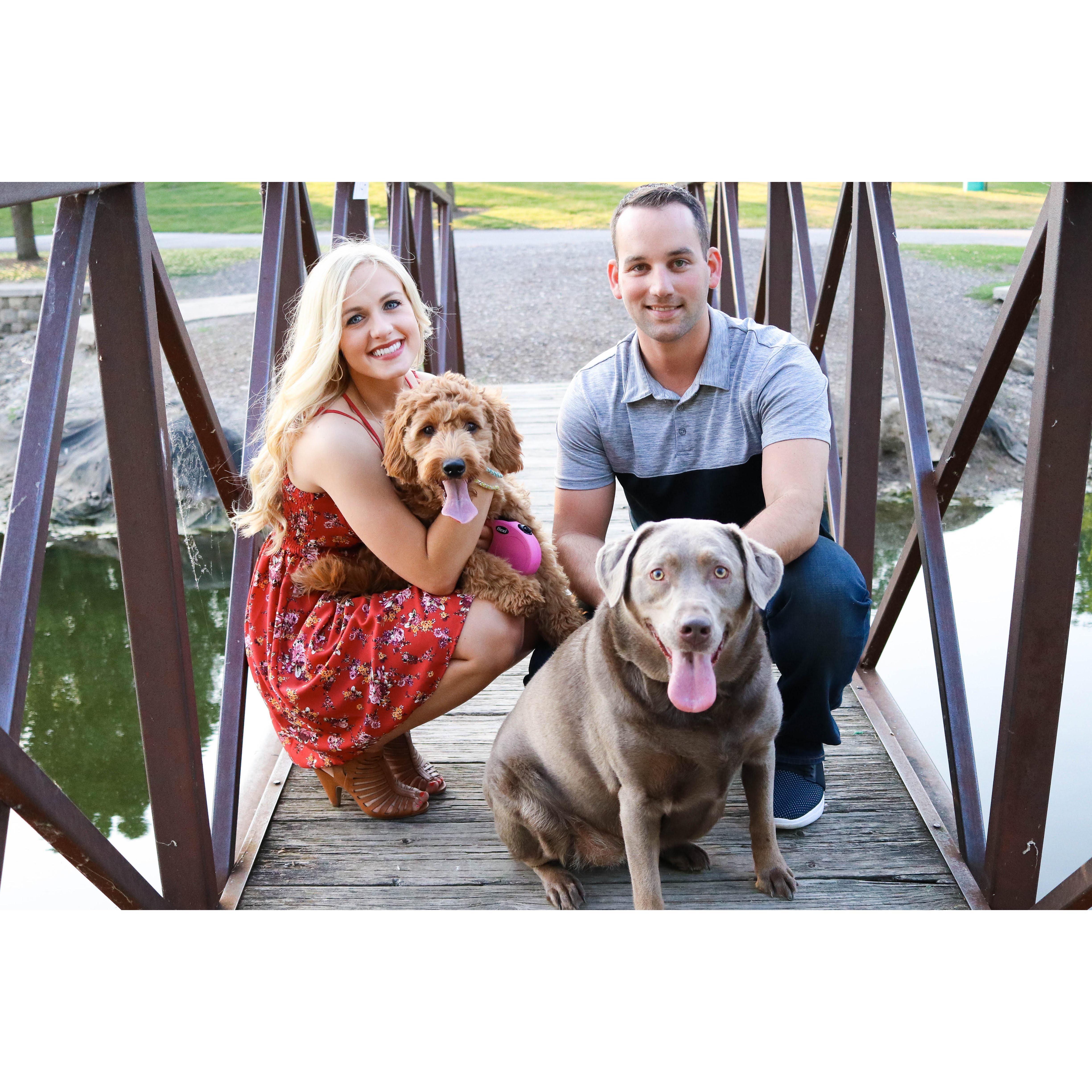 First family photo sesh. May 2018. @ Miller Park.