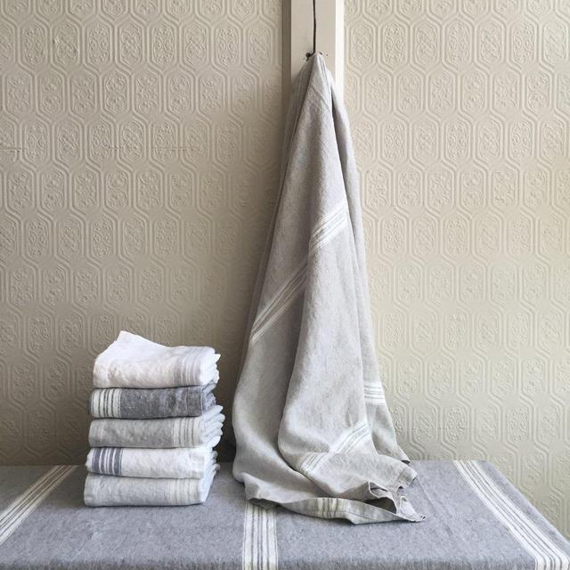 Good Gray Linen Tablecloth