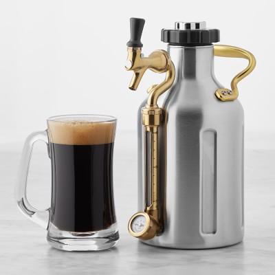 GrowlerWerks uKeg, 64-Oz., Stainless-Steel
