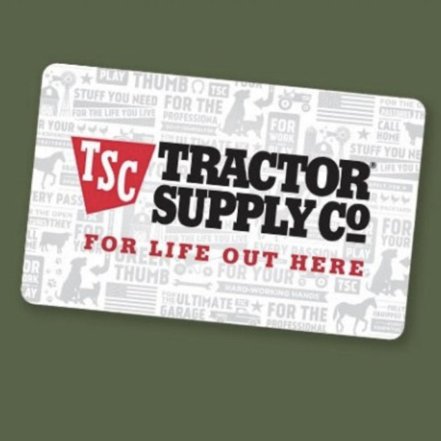Tractor Supply Gift Card