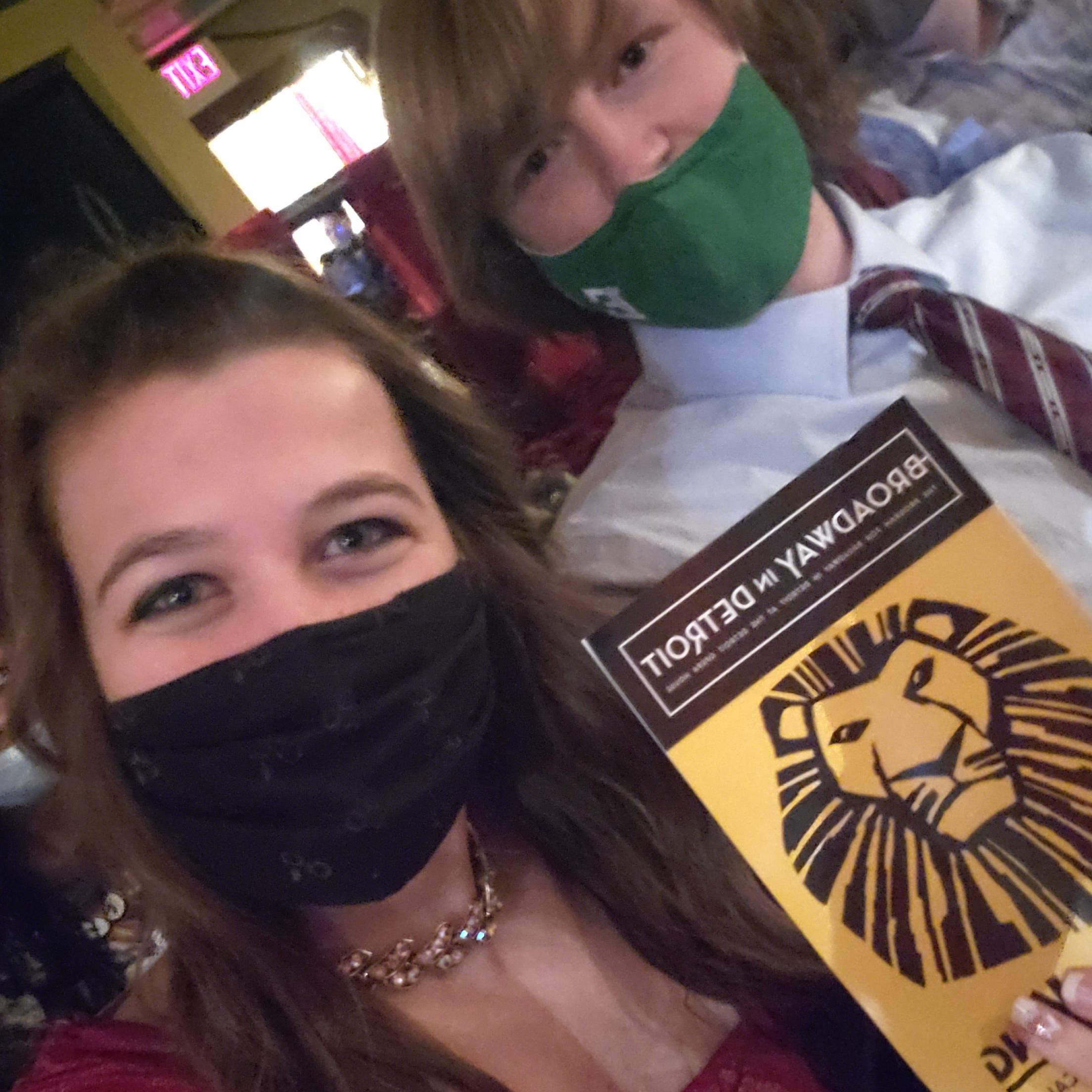 The Lion King on Broadway at the Detroit Opera House