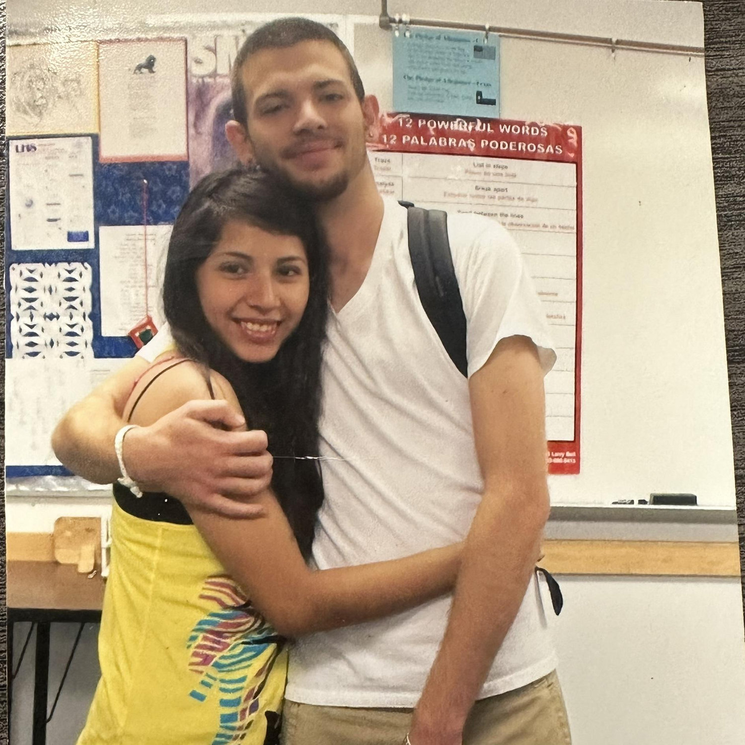 Throwback to our last day of high school on June 2010, who knew two years later, on 11-06-2012, we’d start the next chapter together 💕🫶🏽