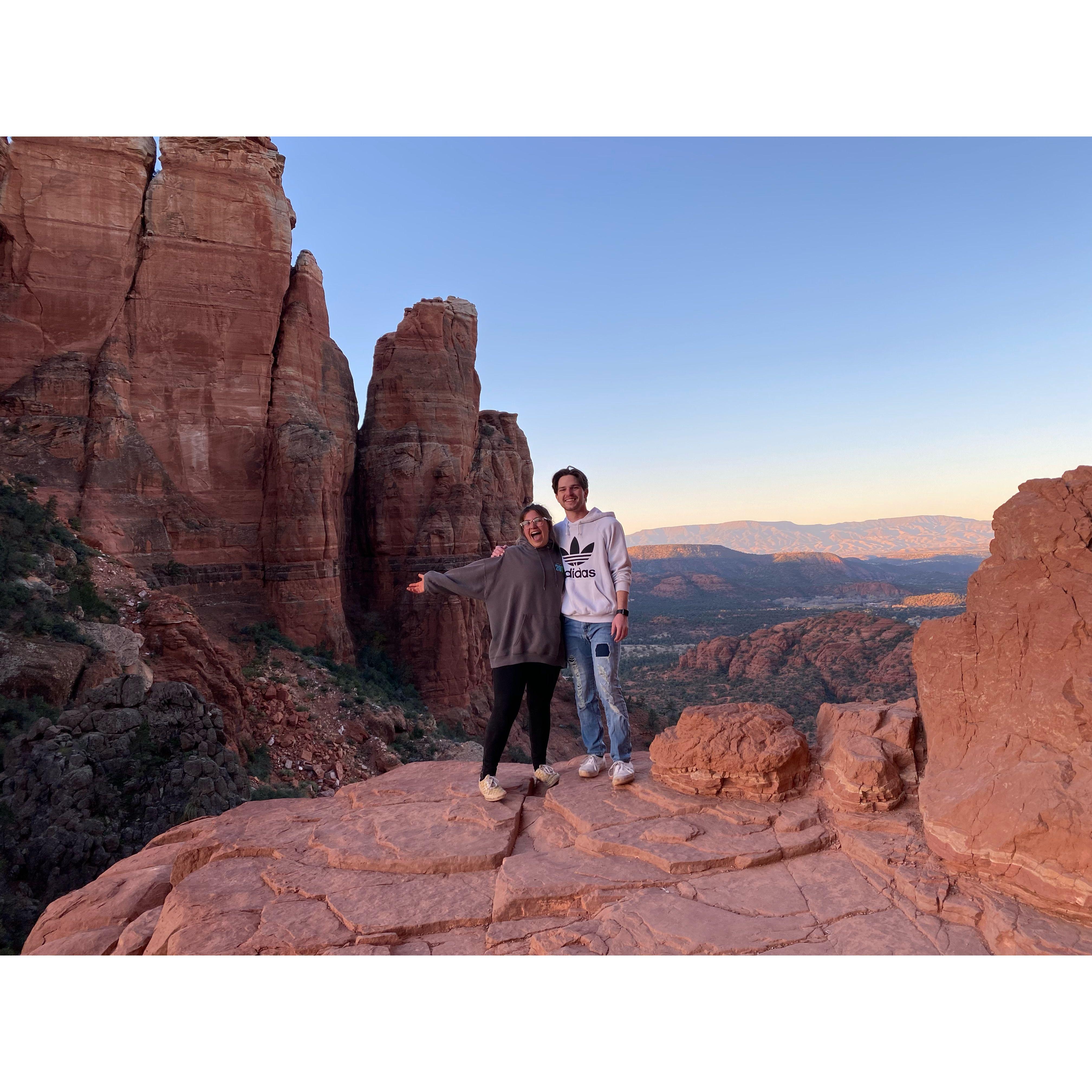 Friendly hike, the next day Daniel asked Kenzie out on a date