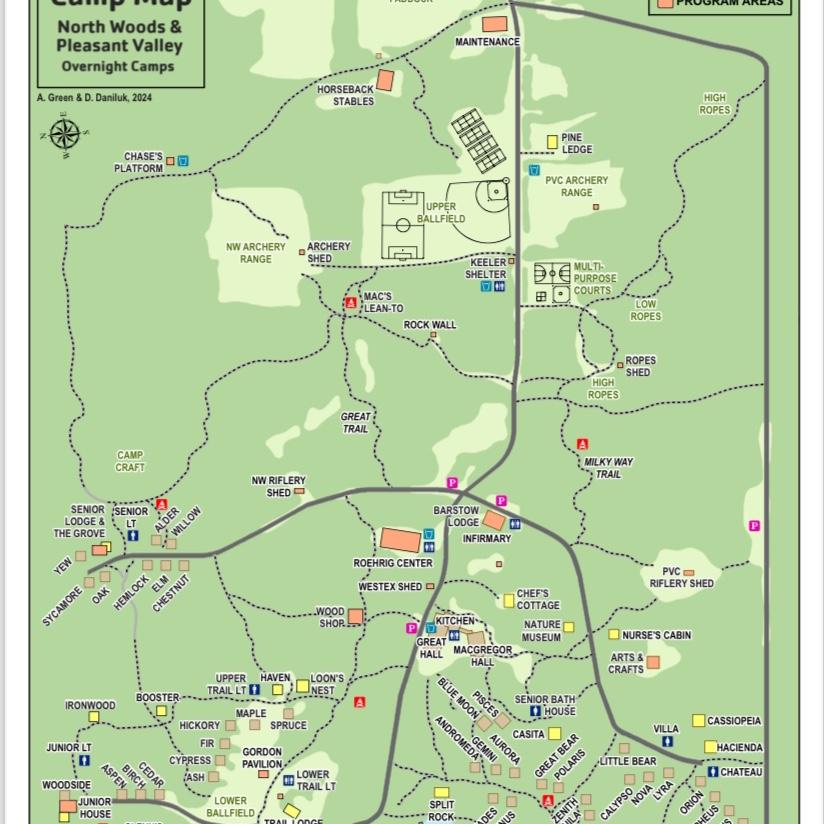 Map of camp!