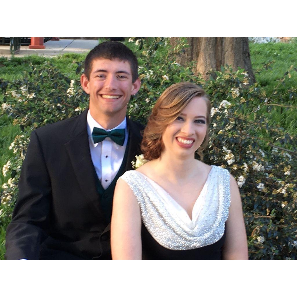 2016 - Wade's senior prom
