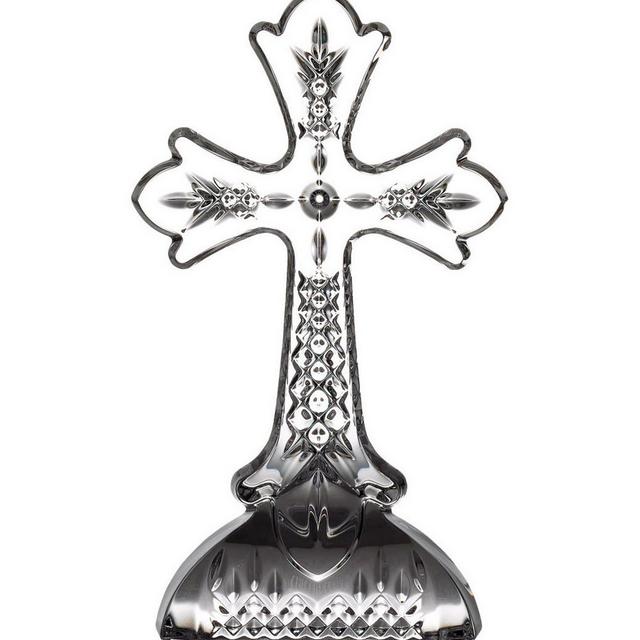 WaterfordCrystal Lismore Standing 7.5" Cross