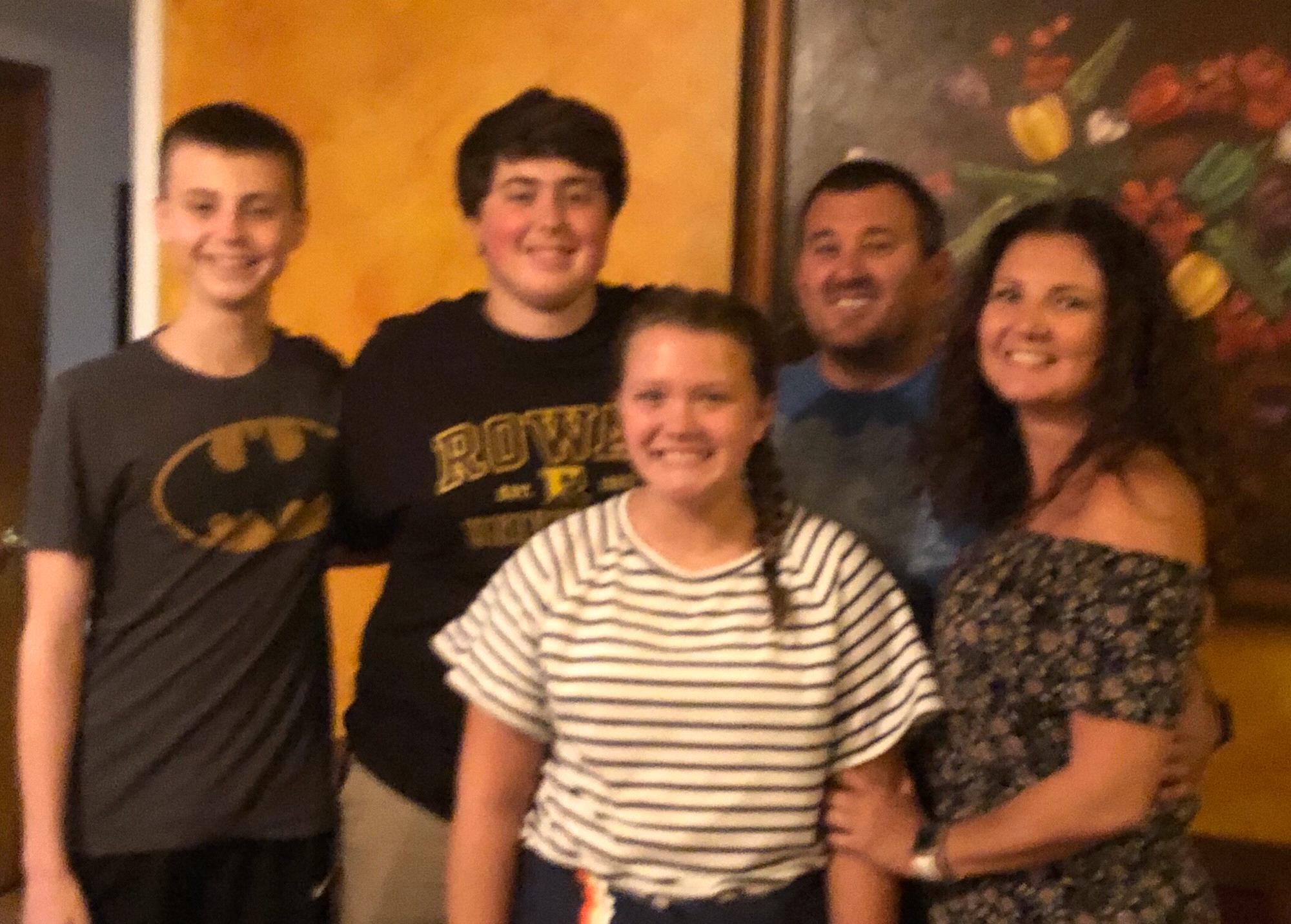 Out to dinner for DM's birthday