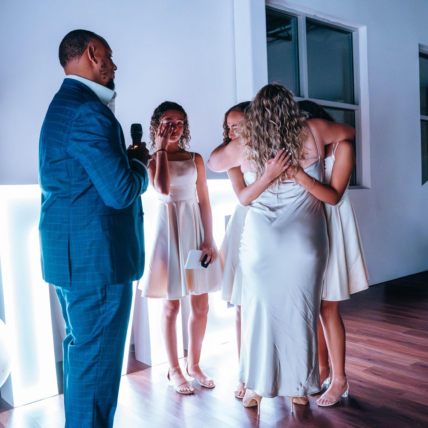 The Girls after we said I DO!