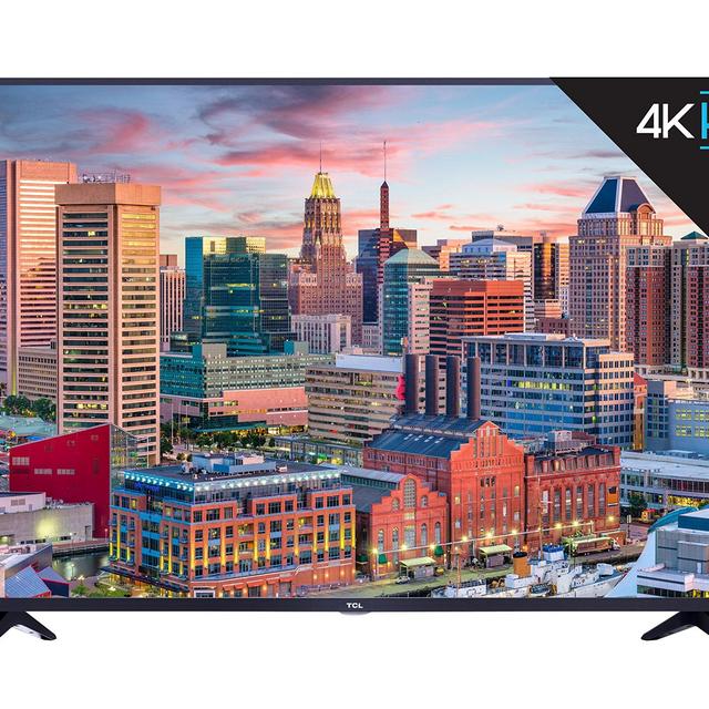 TCL 55S517 55-Inch 4K Ultra HD Roku Smart LED TV (2018 Model)