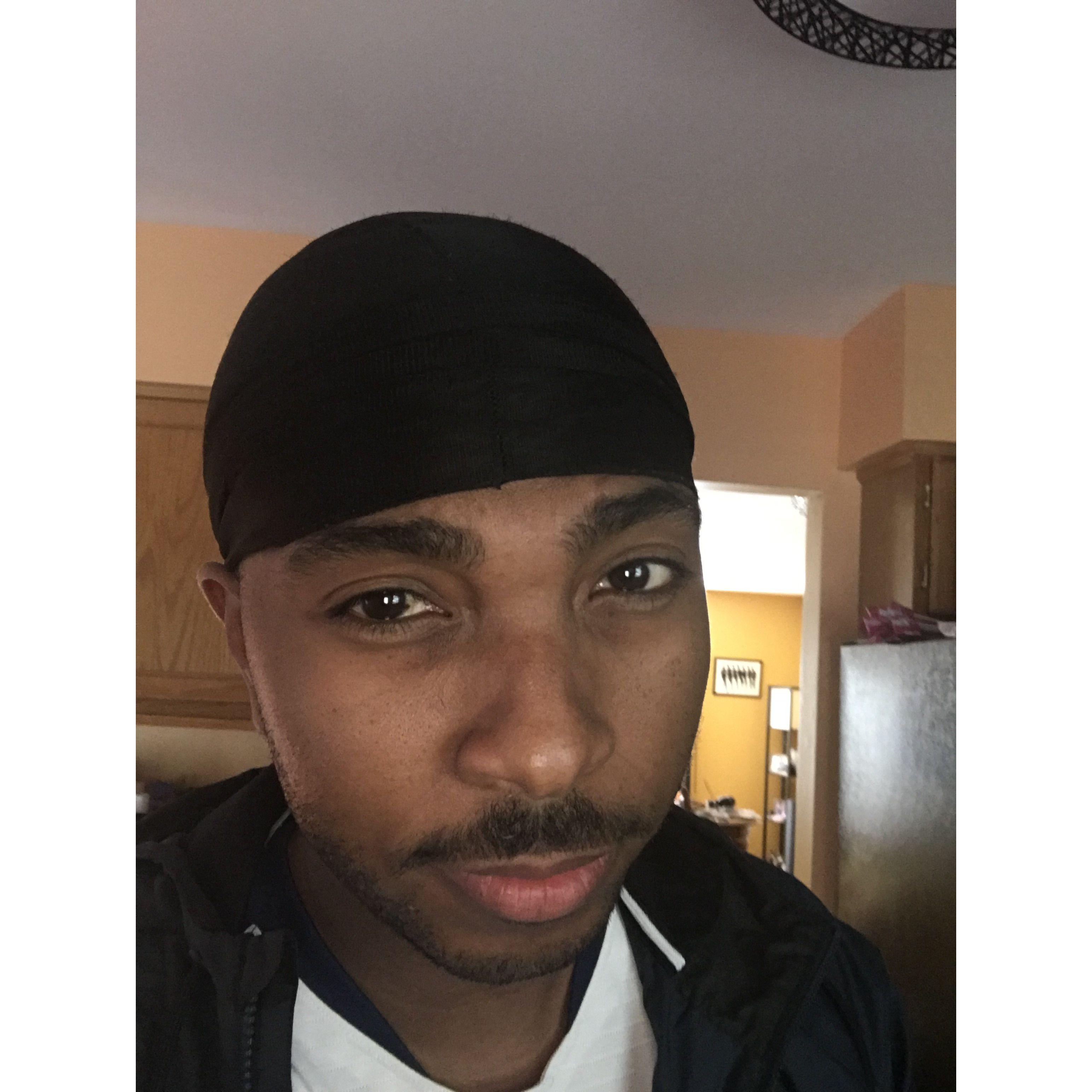 Richard wearing a durag on FaceTime, so Bianca is more comfortable in her bonnet (Early Days of Dating!)
