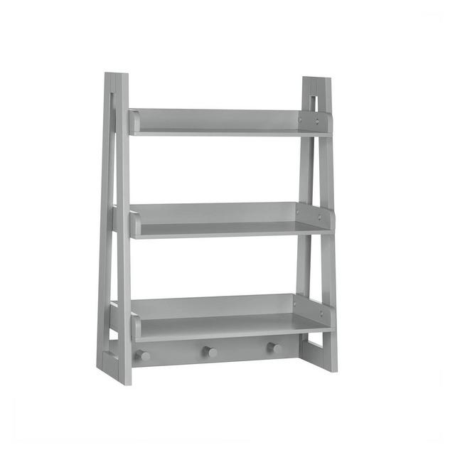 Kids' Ladder Wall Shelf Gray - RiverRidge