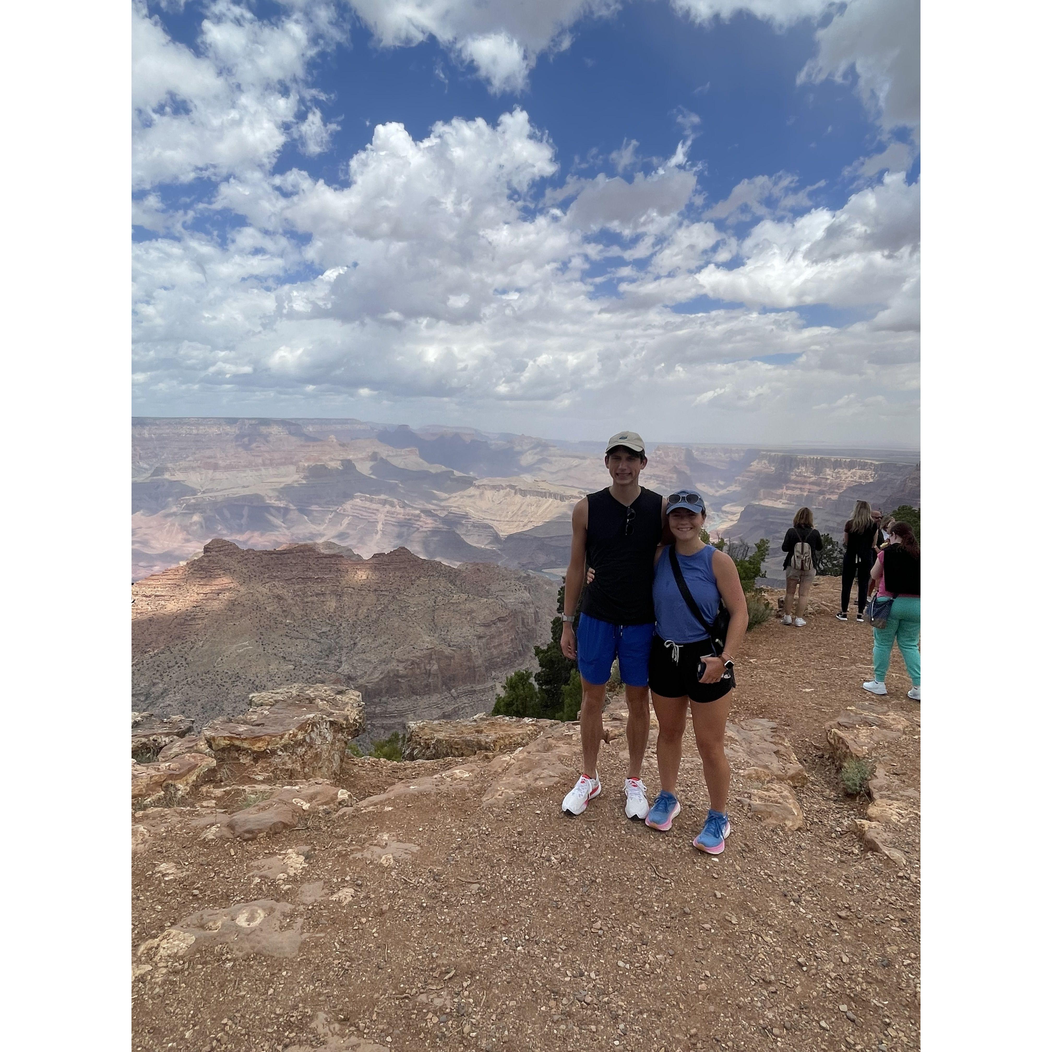 At the Grand Canyon