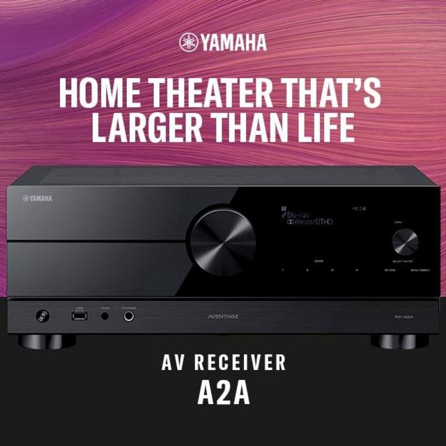 AVENTAGE 7.2-Channel AV Receiver with 8K HDMI and MusicCast