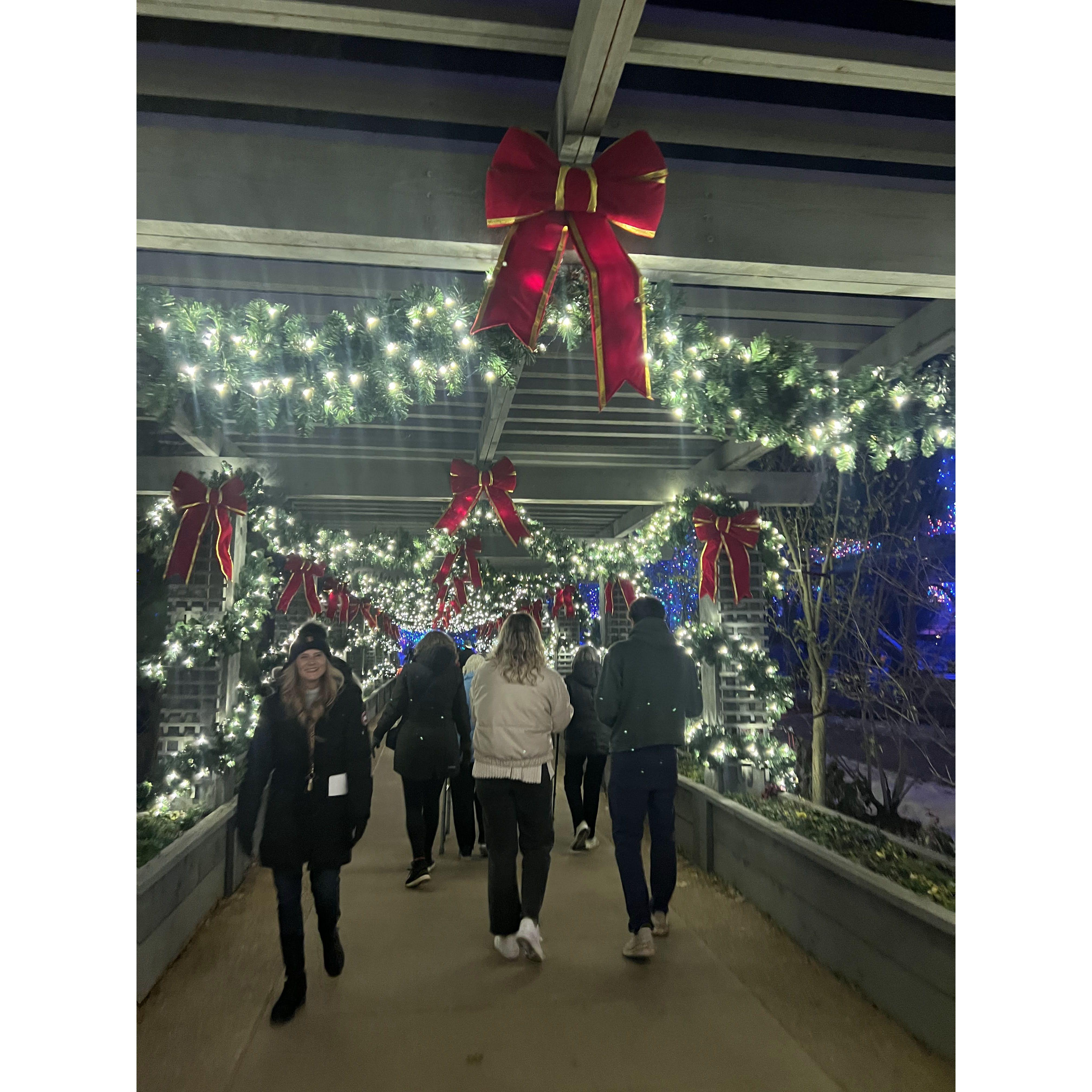 12/5/2024 | We didn't get a picture together, but CJ and I had a date night at the botanic gardens in Denver to see the Christmas lights!
